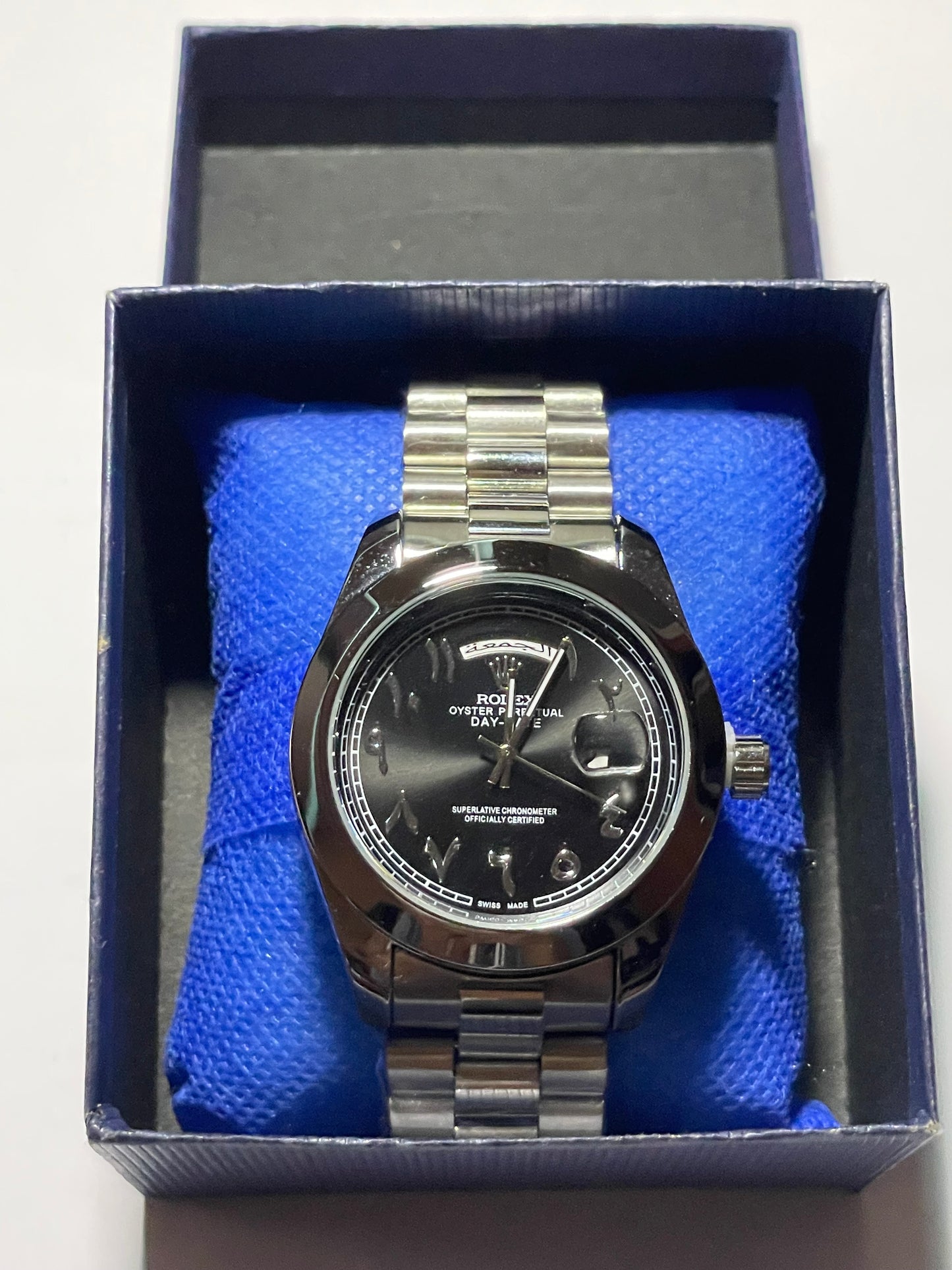 Rolex arabia with simple box