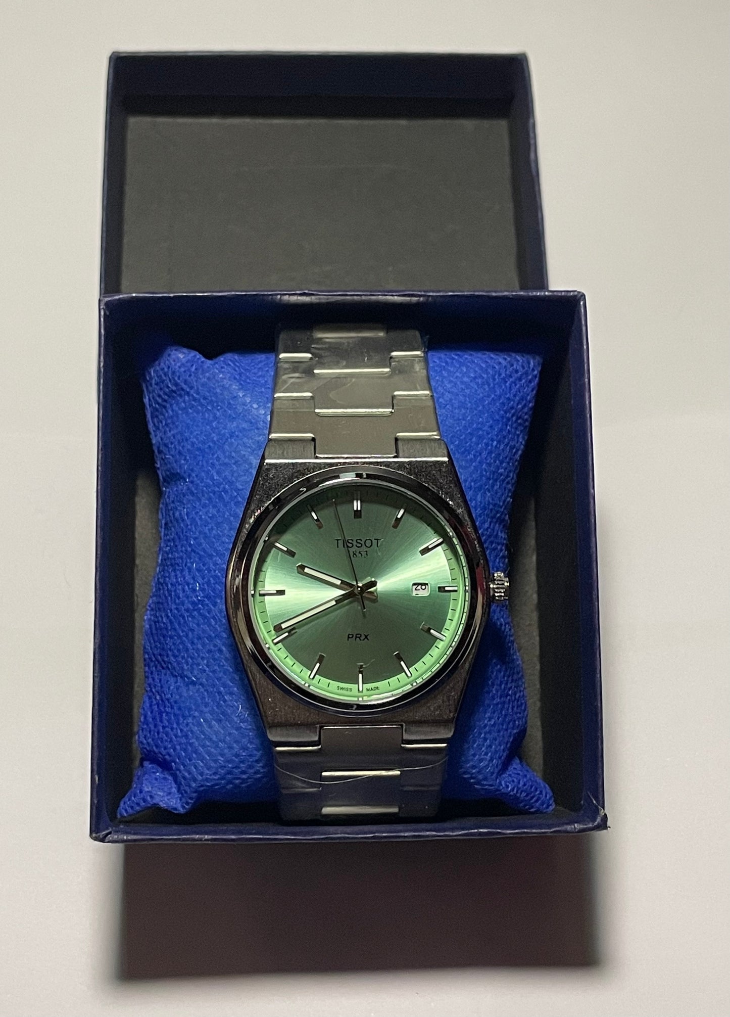 Tissot steel with simple box