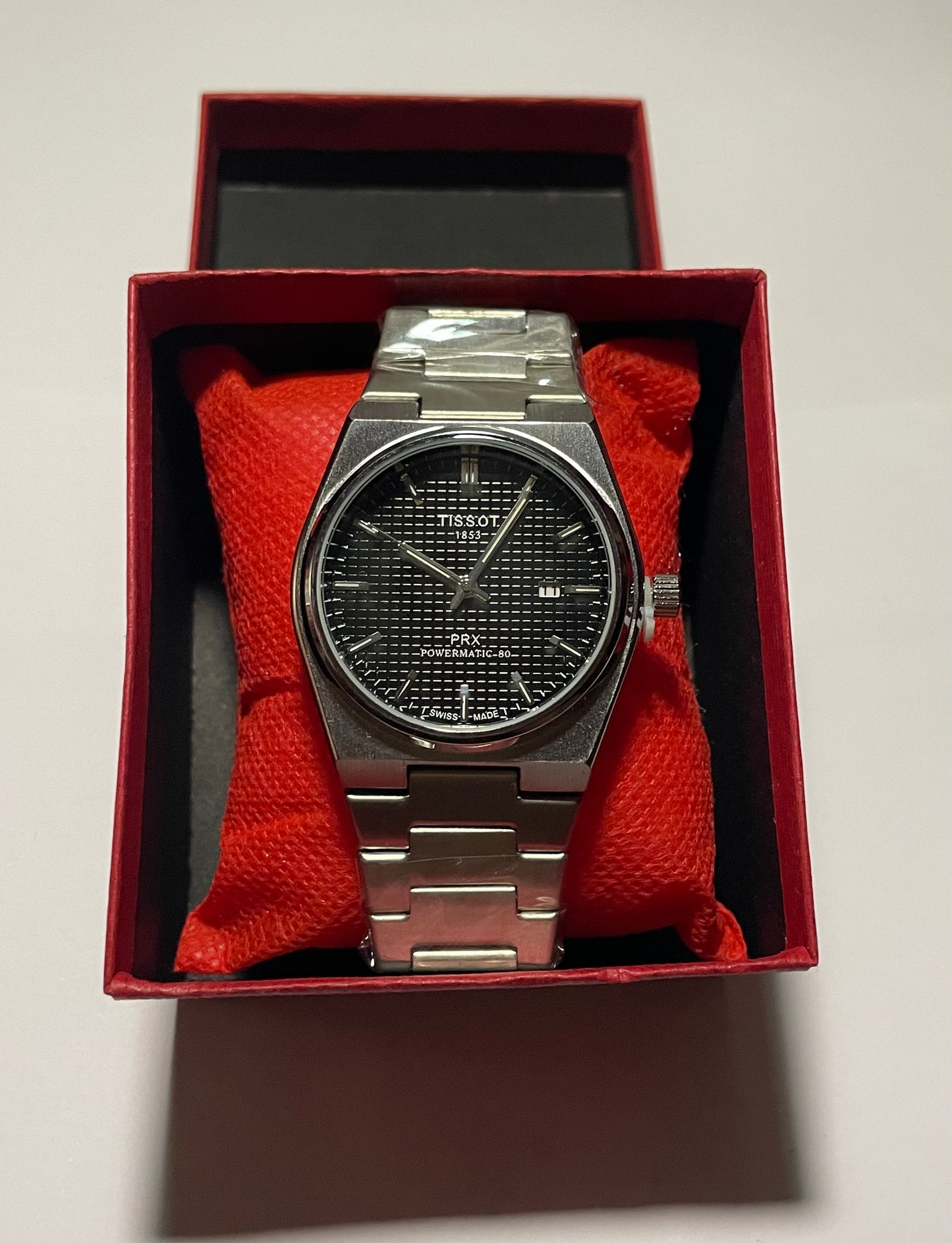 Tissot steel with simple box