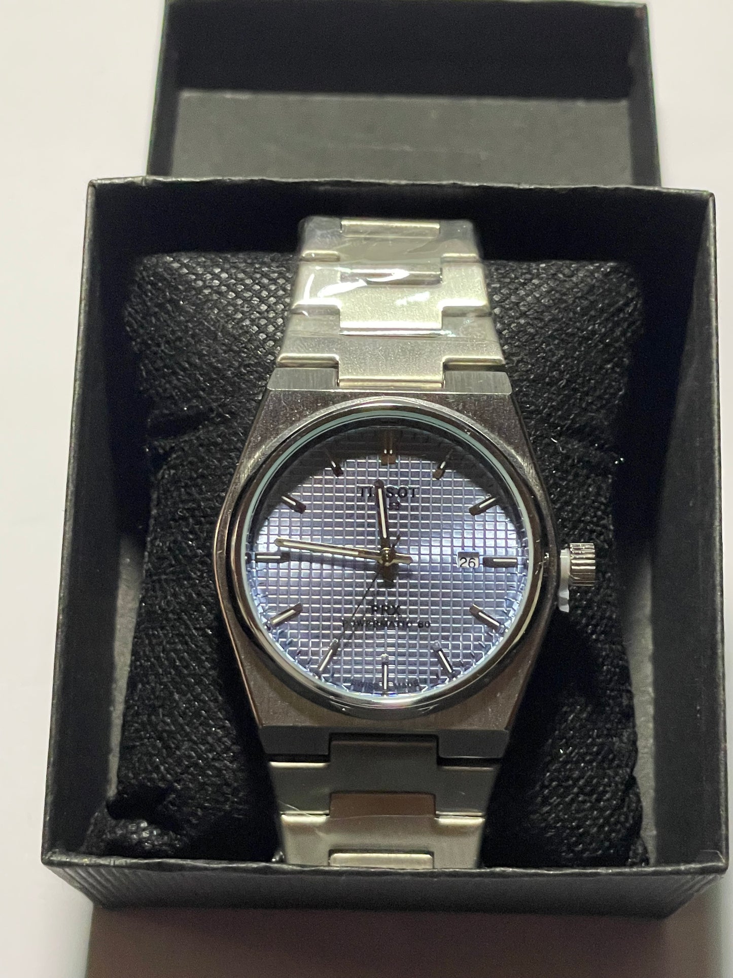 Tissot steel with simple box