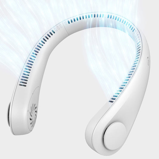 Rechargeable neck air conditioner